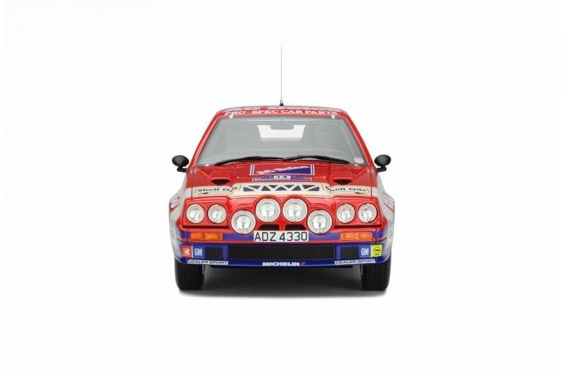 1985 opel manta r #14 red white blue 1:18 scale otto mobile ot932