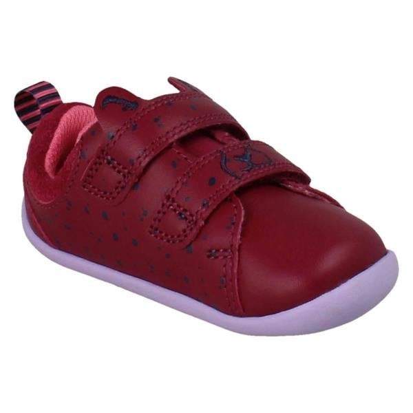Clarks Girls Clarks Snow Leopard Pre-Walker Shoes Roamer Wish