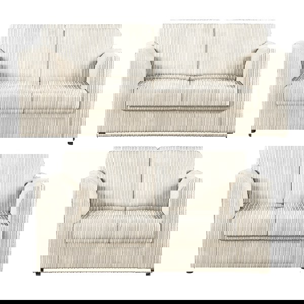 Furnishings For Less Luxor Full Jumbo 3 + 2 Seater Sofa Set – Full Back