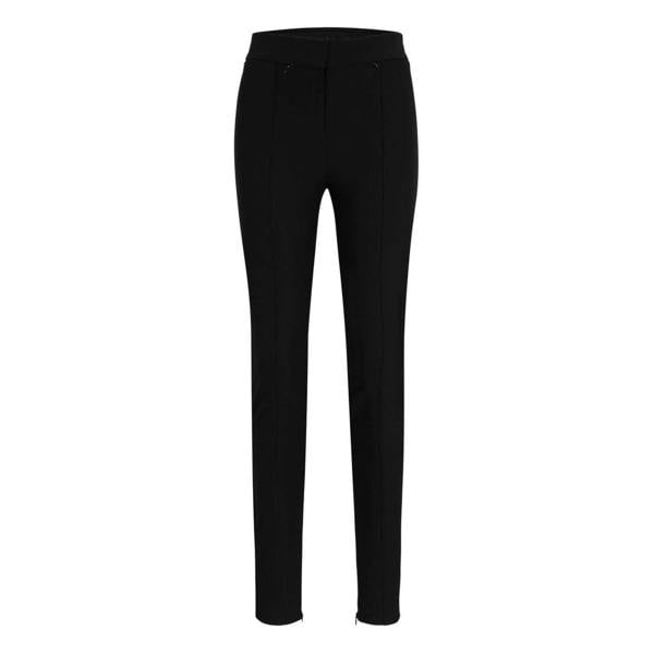 Boss Womens/Ladies Tukeva Slim Trousers - Black - 
