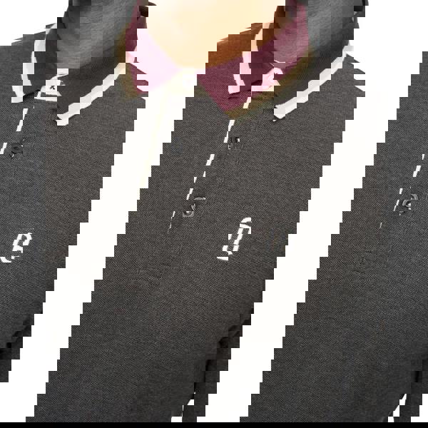 Crosshatch Mens Chimlacks Polo Shirt - Black - 