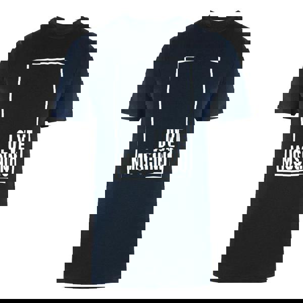 Moschino Love Moschino Box Logo Navy Blue T-Shirt