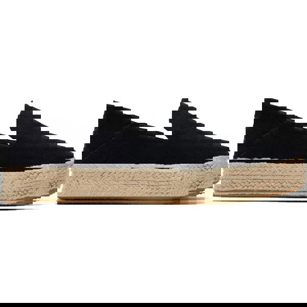 TOMS Carolina 100% Cow Women's Black Espadrilles