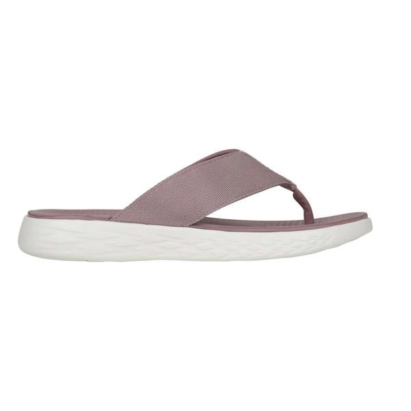 Mountain Warehouse Womens/Ladies Rest Comfort Flip Flops - Dark Pink - 