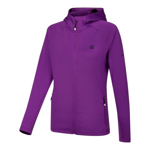 Dare 2B Womens Ventura Stretch Hooded Midlayer - Amaranth