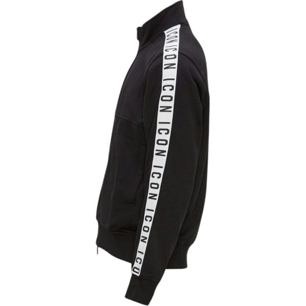 Dsquared2 Taped Sleeves Dean Sport Fit Jacket - Black