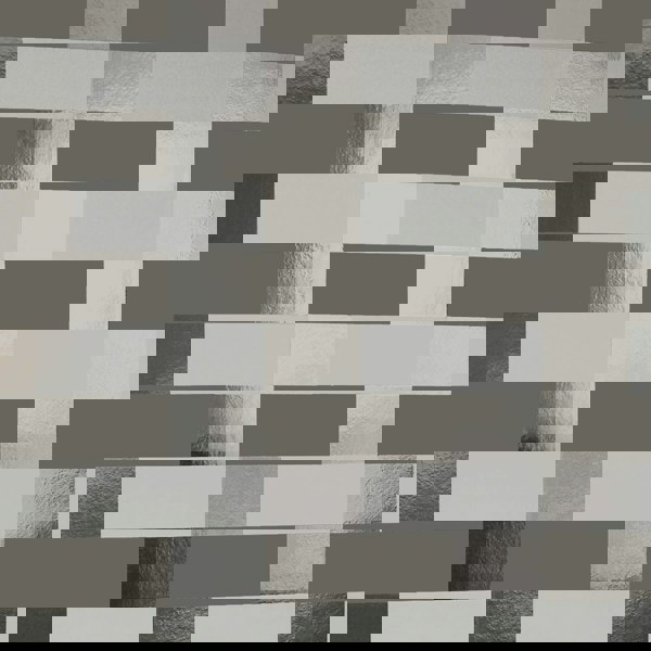 Block wallpaper pattern in bronze and cocoa brown