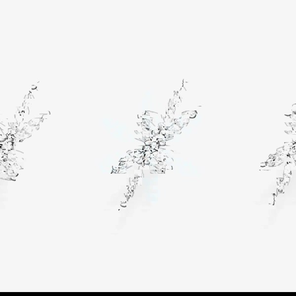 THOMAS SABO Sterling Silver Cubic Zirconia Flower Single Stud Earring H2196-051-14