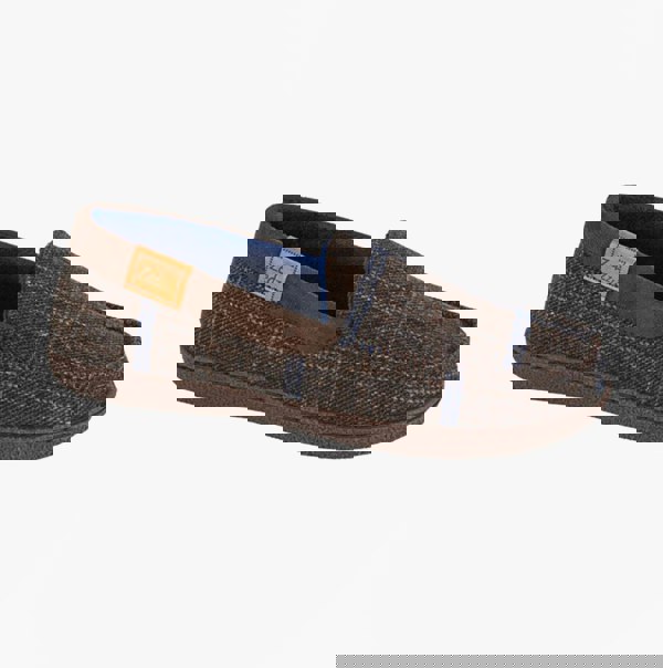 Zedzzz NEVILLE Mens Moccasins Slippers Brown