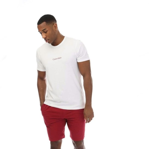 Calvin Klein Mens Short Pyjama Set - Red