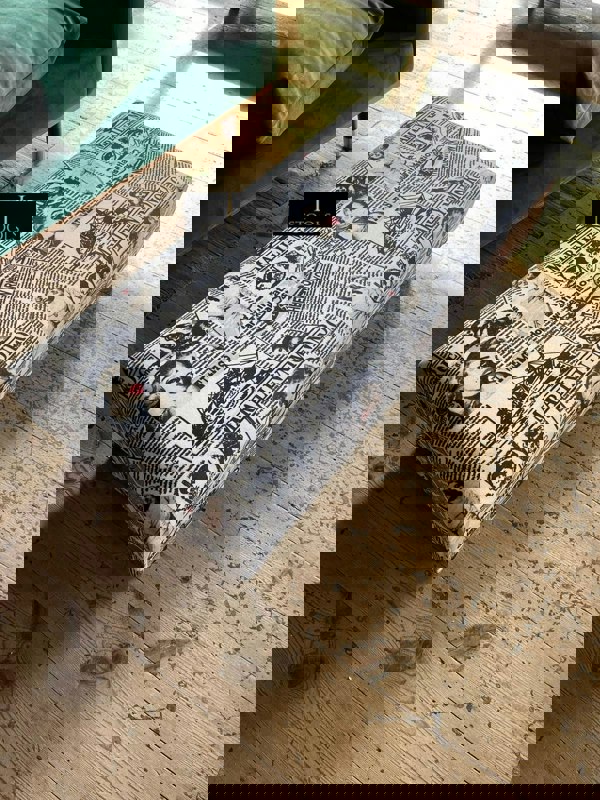 Marilyn Monroe printed fabric Footstool Bench - ISTOOLS