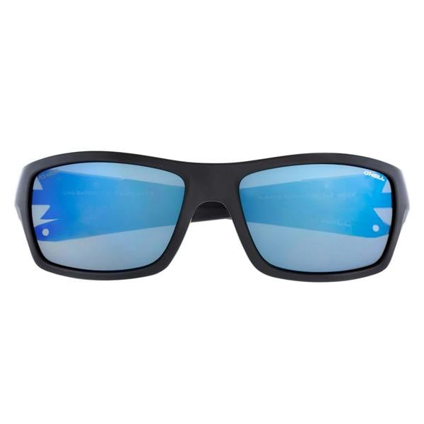 O'Neill Sunglasses ONS Barrel 2.0 104P Matte Black Blue Mirror Polarized