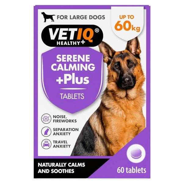 Mark & Chappell M&C Vetiq Serene-Um Xtra 60 Tablets for Dogs