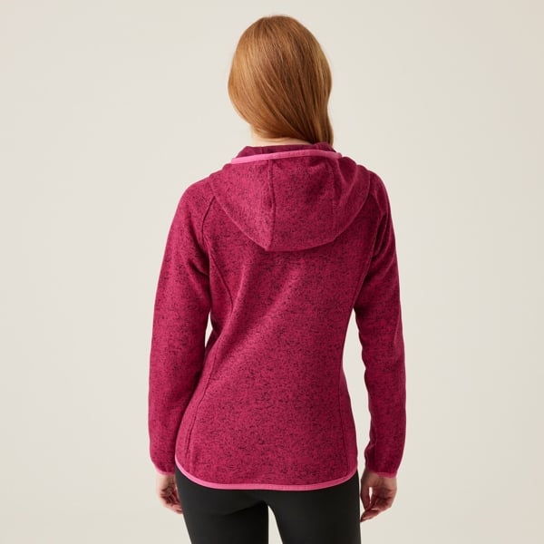 Regatta Women's Newhill Marl Hooded Fleece Jacket - Fruit Dove