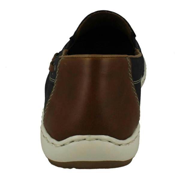Rieker Mens Rieker Cut Out Detailed Summer Slip On Shoes 08866