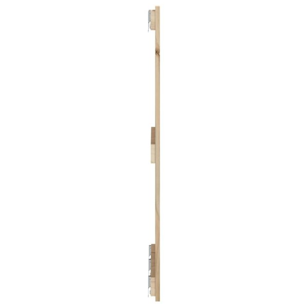 Berkfield Wall Headboard 185x3x90 cm Solid Wood Pine
