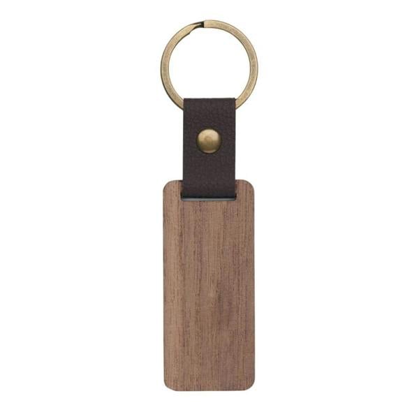 MidOcean Nawkey Walnut Keyring - Wood - 