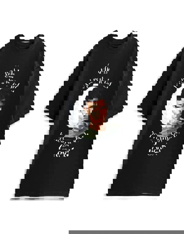 Twilight Womens Black Where Have You Been Loca? Short Sleeved T-Shirt