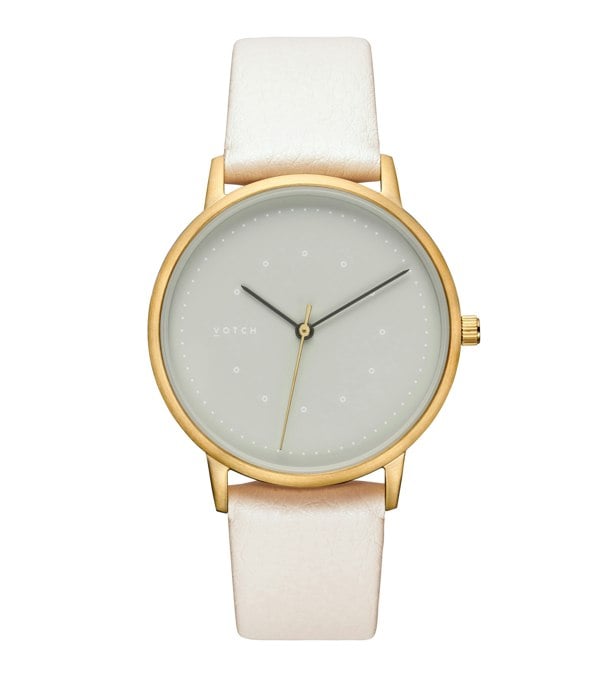 Votch Gold and Off White with Grey Watch | Lyka