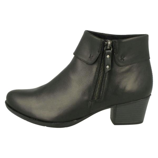 Remonte Ladies Remonte Warm Lined Heeled Ankle Boots R5674