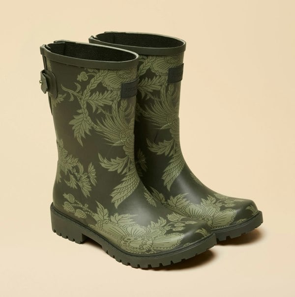 Joules WISTOW Womens Wellington Boots Khaki Green