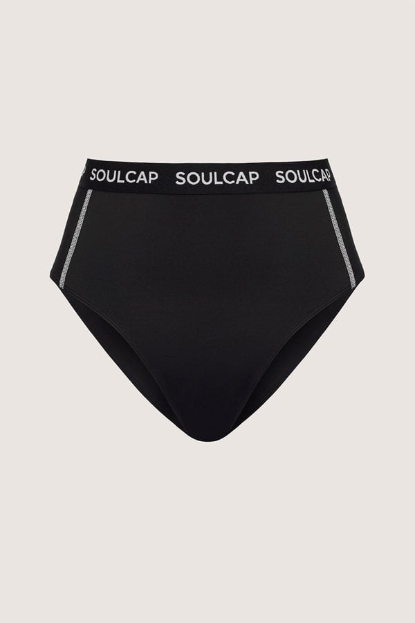 SOUL CAP Women's High-Waisted Bikini Bottoms