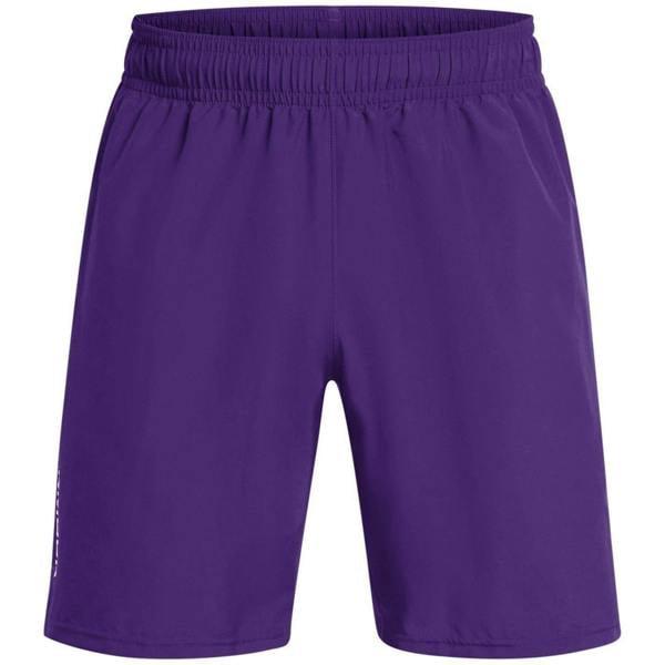 Under Armour Mens Vertical Logo Regular Shorts - Purple - 