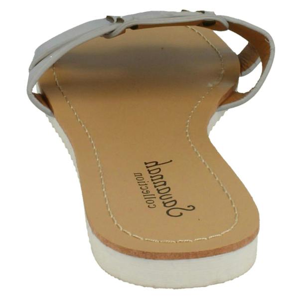 Savannah Ladies Savannah Flat Two Strap Mule