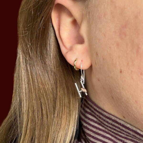 Reeves & Reeves Rugby Drop Earrings