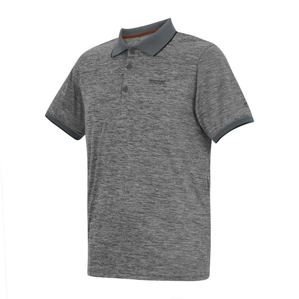 Regatta Mens Remex II Jersey Polo Shirt - Dark Storm - 