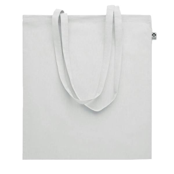 MidOcean Onel Plain Organic Cotton Shopper Bag - White