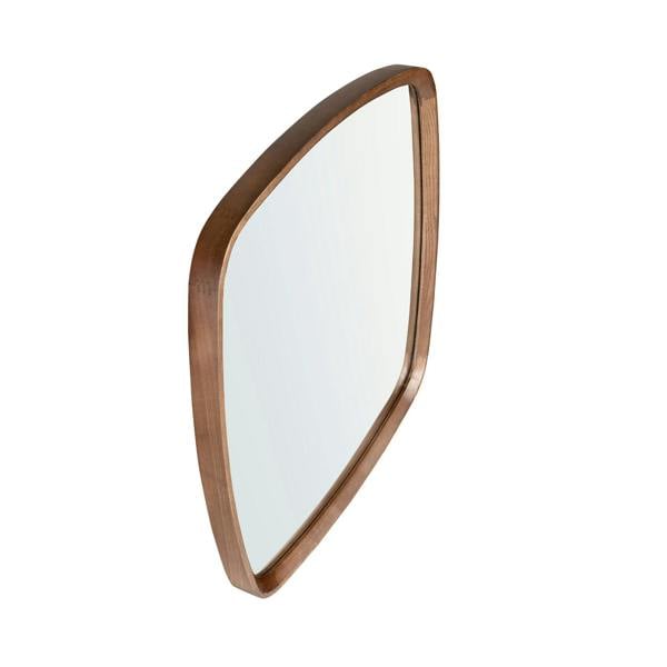 Angel Cerdá Square walnut wall mirror 3285