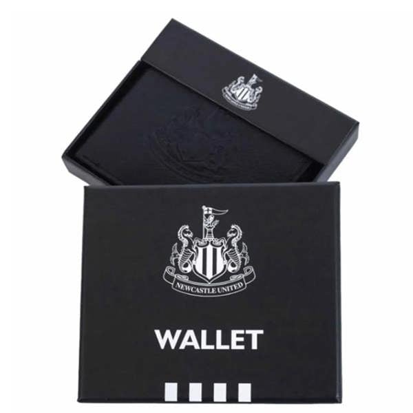 Newcastle United FC Leather Bifold Wallet, Purses & Wallets, Sports, Gift