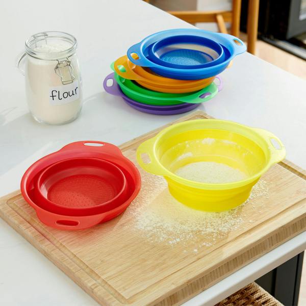 tickit Translucent Colour Nesting Sieves