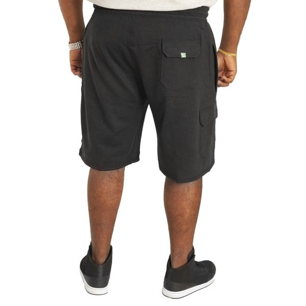 Duke Mens D555 John Cotton Lightweight Kingsize Cargo Shorts - Grey