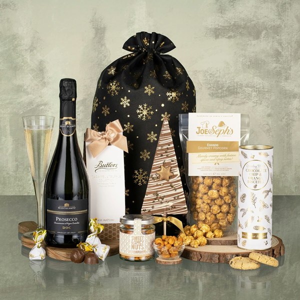 Festive Fizz Prosecco & Chocolate Luxury Christmas Sack
