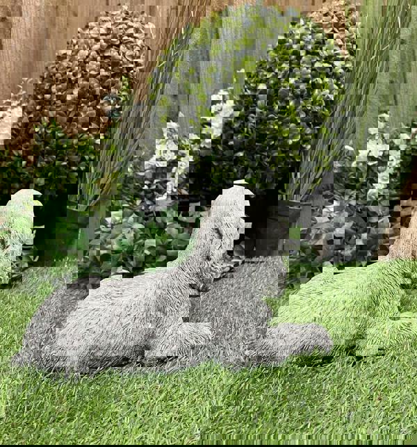 Adorable Small Lying Spaniel Ornament