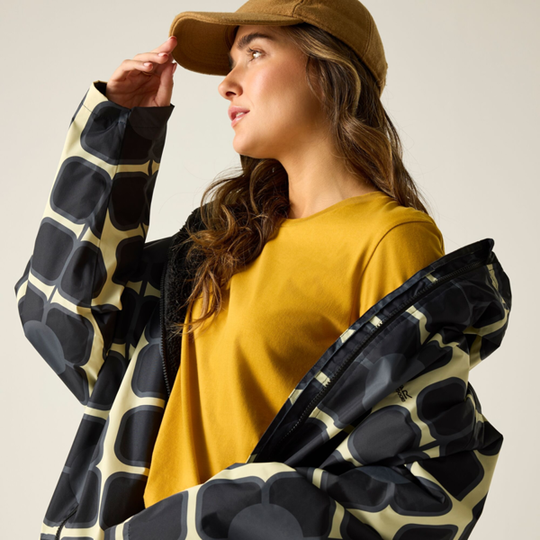 Regatta Womens Orla Kiely Changing Robe - Poppy