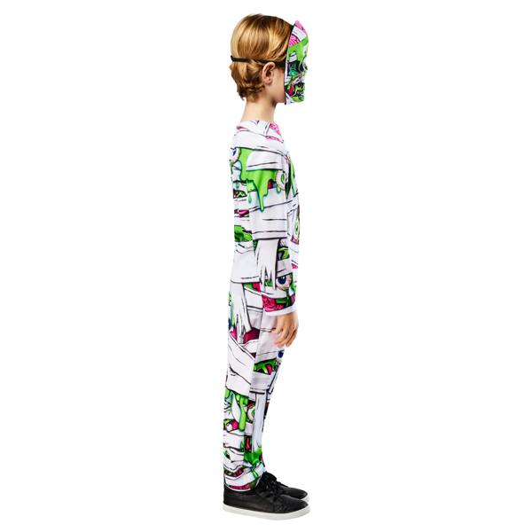 Bristol Novelty Pop Art Mummy Costume - Multicoloured
