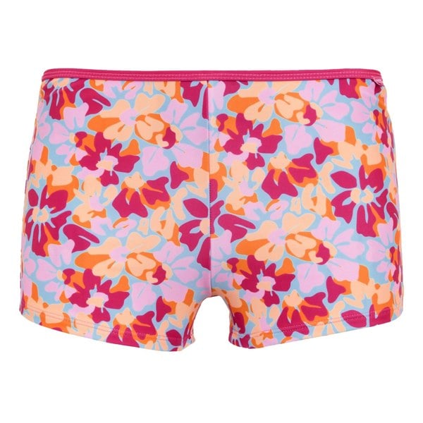 Regatta Womens/Ladies Aceana Summer Floral Bikini Shorts - Pink/Yellow