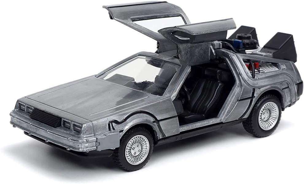 Back To The Future - DeLorean Time Machine 1:32 Scale Die-Cast Car