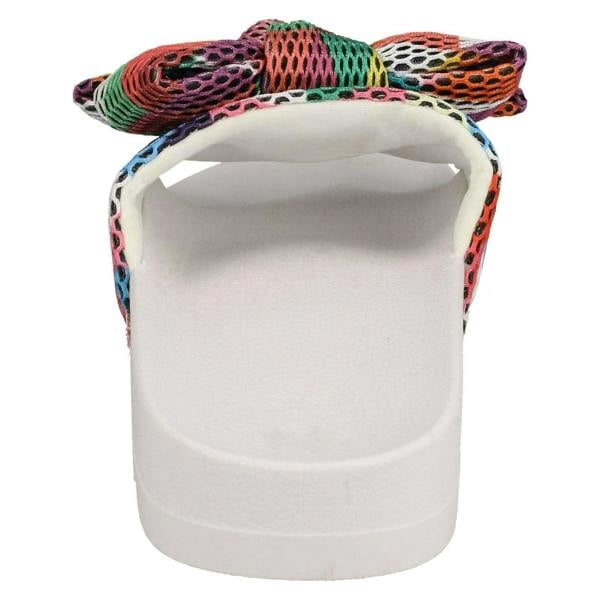Spot On Ladies Spot On Multi Twist Bow Sliders