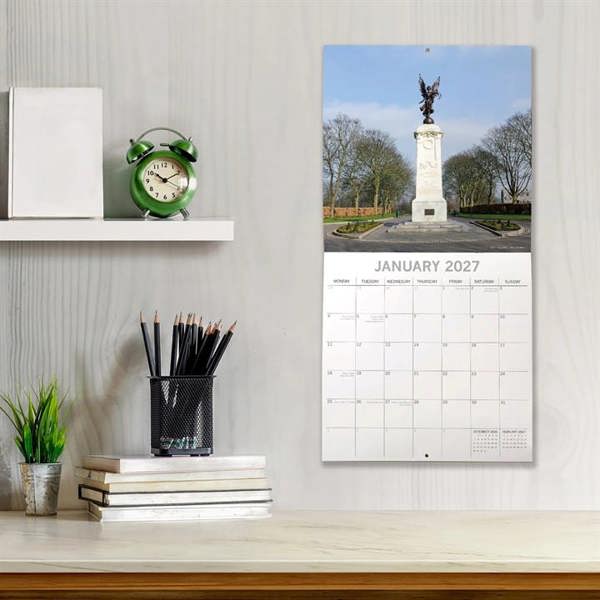 Black Country Calendar 2027, Wall Calendars, Month To View, Travel, Gift