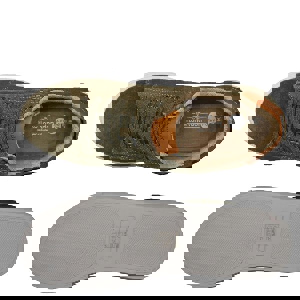 HX London Romford Suede Smart Casual Lace Up Trainers