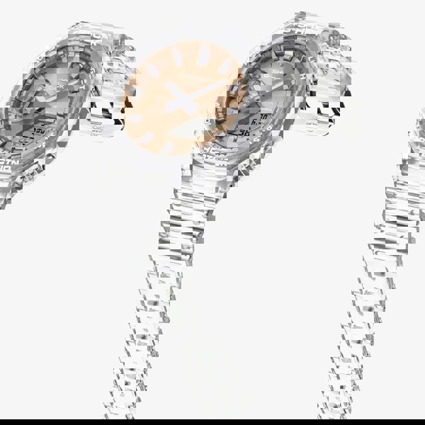 Casio Unisex G-Shock Metallic Orange Dual Display Watch GA-2100BM-7A5ER