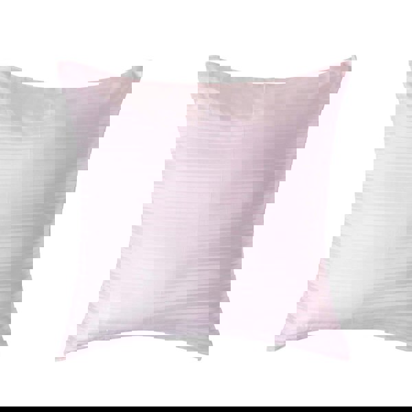 HOMESCAPES Silky 330 TC Egyptian Cotton Satin Stripe Pillowcase, European Size