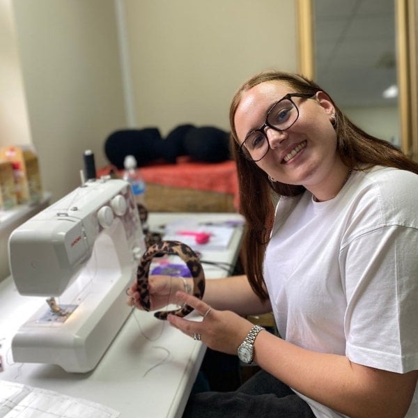 bespoke headband in colour of choice wedding guest headband handmade headband