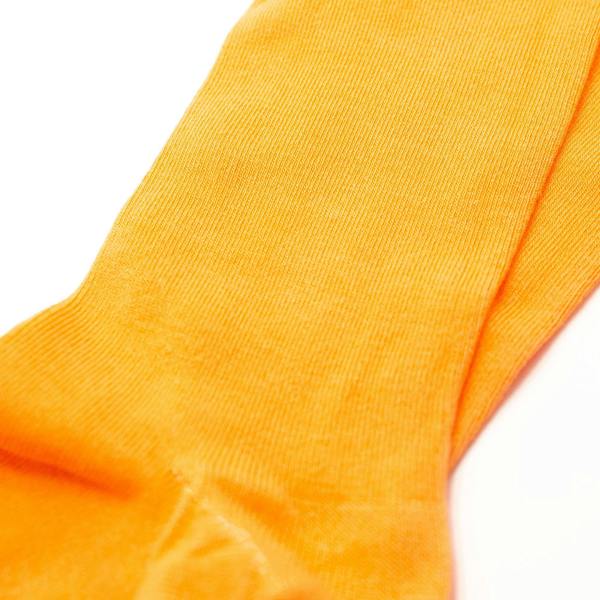 Jemsox Luxury Socks Multipack 3 Pairs / 5-Pairs Orange Plain Colour Men's Crew Socks Size 7-12