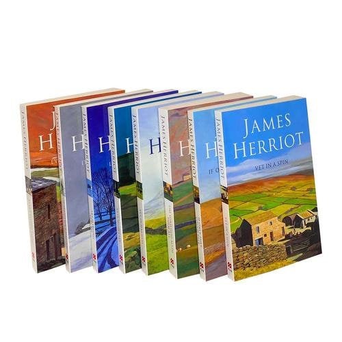 The Complete James Herriot Collection 8 Books Box Set 1-8 By James Herriot