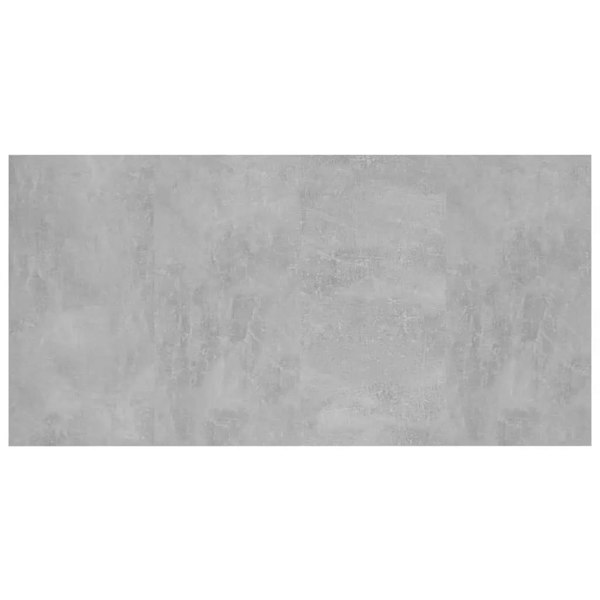 Berkfield Bed Headboard with Cabinets Concrete Grey Engineered Wood